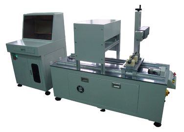 China Hohe Präzisions-Faser-Laser-Markierungs-Maschine mit CD-Kamera-Entdeckung fournisseur